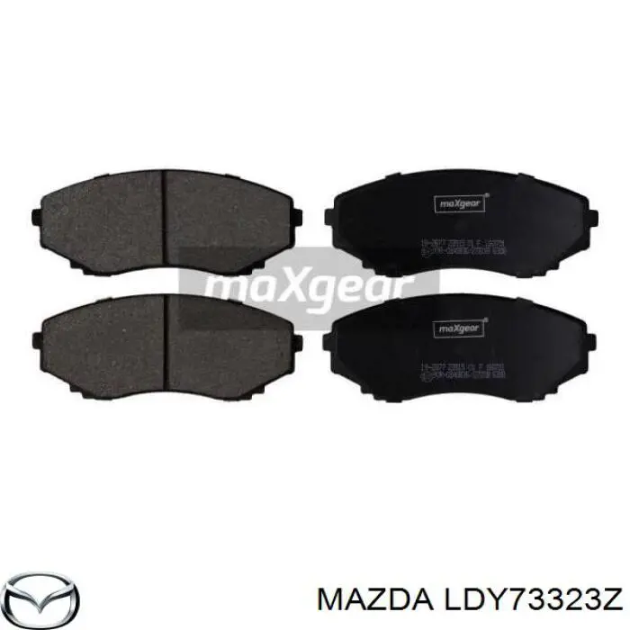 LDY73323Z Mazda pastillas de freno delanteras