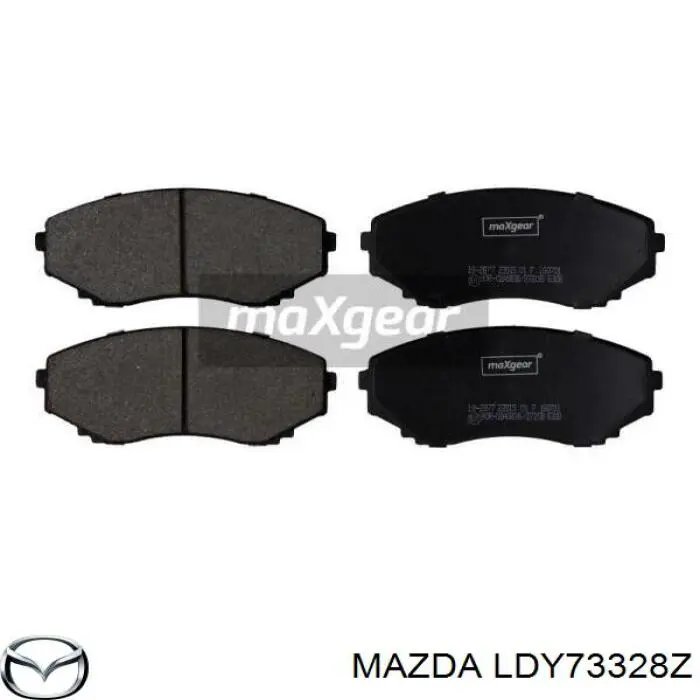 LDY73328Z Mazda pastillas de freno delanteras
