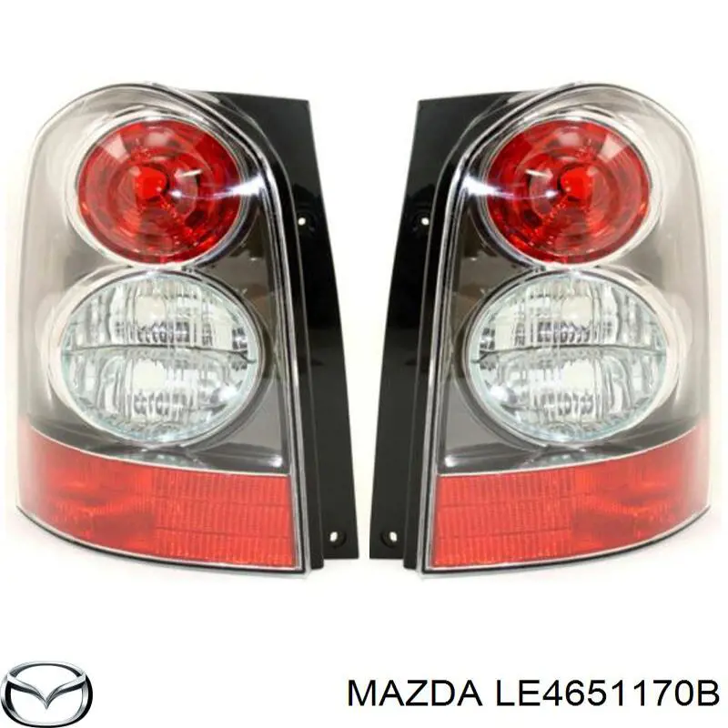 LE4651150B Mazda piloto posterior derecho