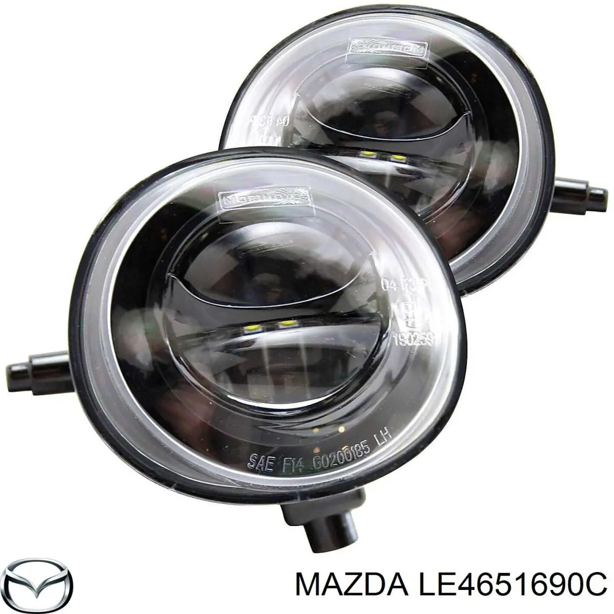 Luz antiniebla izquierda para Mazda CX-7 