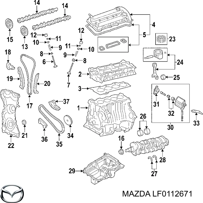 Zapata Cadena De Distribuicion para Ford Mondeo (B4Y)