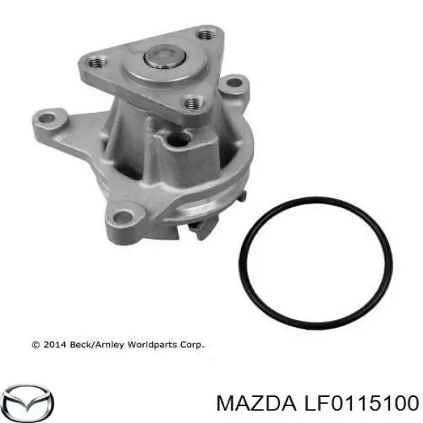 LF0115100 Mazda bomba de agua