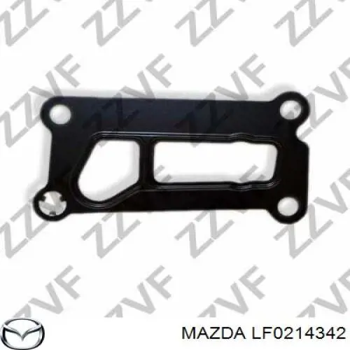 LF0214342 Mazda junta, adaptador de filtro de aceite