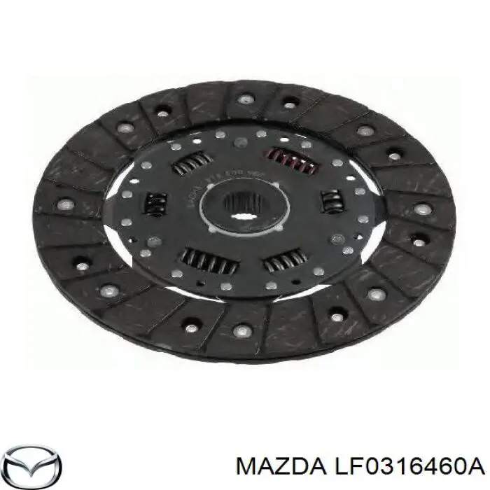 Comprar LF0316460A Mazda Disco de embrague