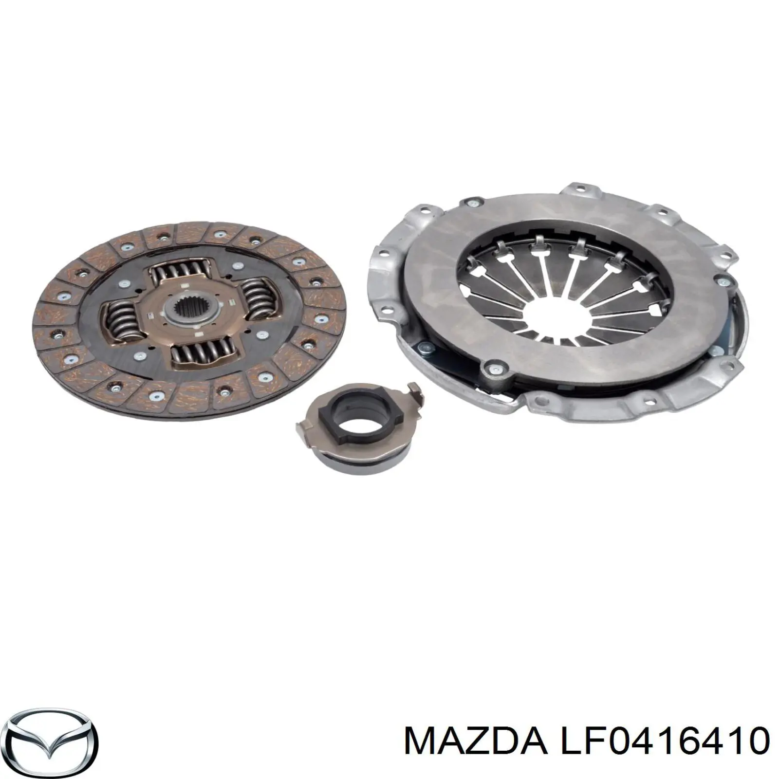 LF0416410 Mazda plato de presión de embrague