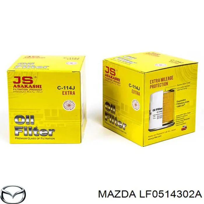 Comprar LF0514302A Mazda Filtros de aceite