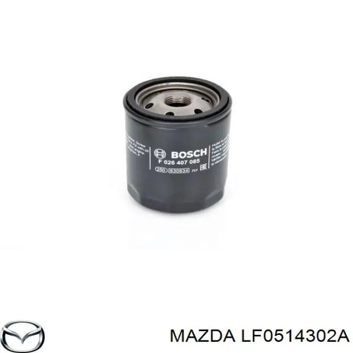 LF0514302A Mazda filtro de aceite