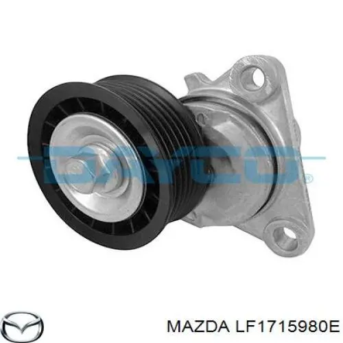 LF1715980E Mazda tensor de correa, correa poli v