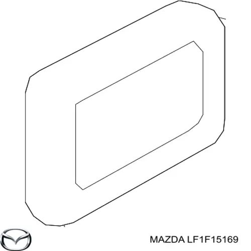 Junta de brida de sistema derefrigeración para Mazda 3 (BK12)