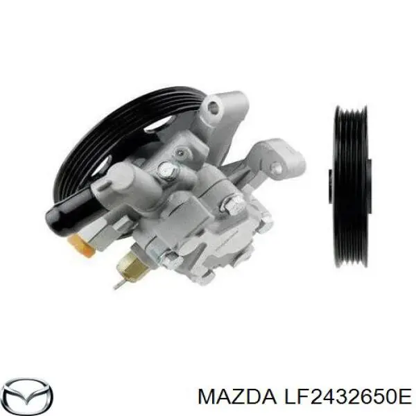 LF2432650E Mazda bomba hidráulica de dirección