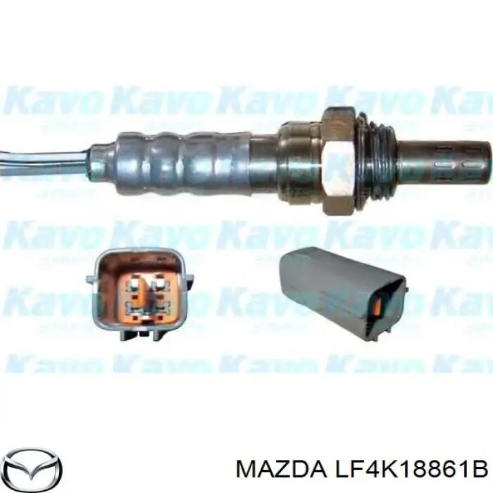 LF4K18861B Mazda sonda lambda sensor de oxigeno post catalizador