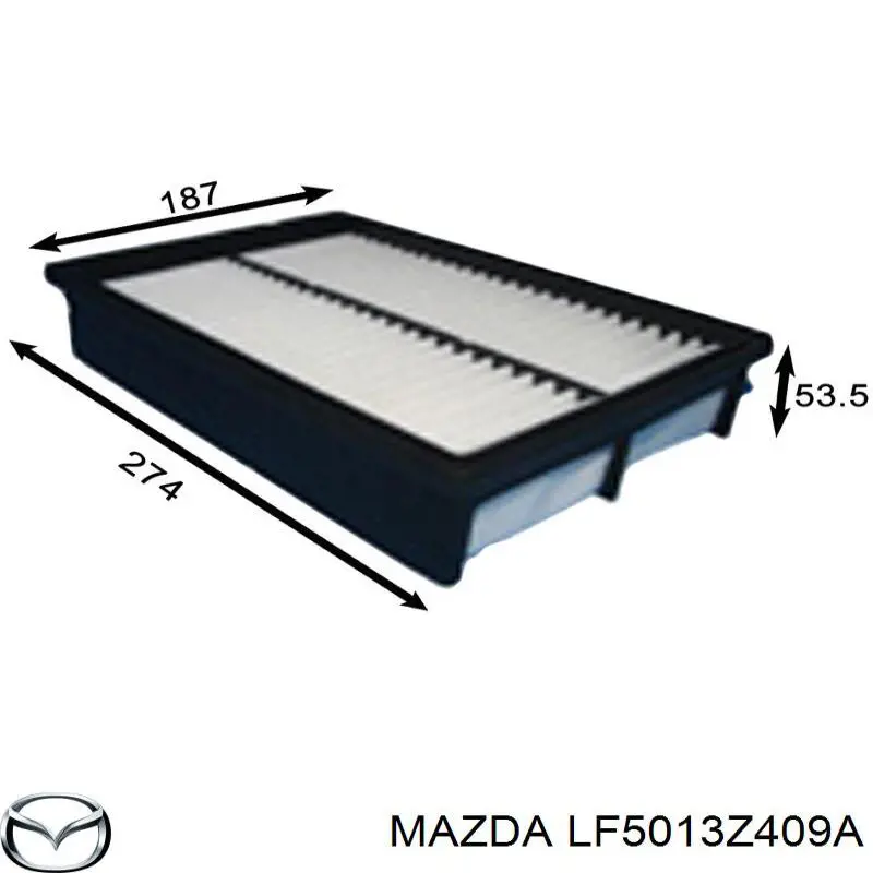 Comprar LF5013Z409A Mazda Filtro de aire