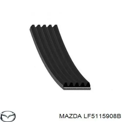 Correa de transmisión trapezoidal Mazda LF5115908B precio, desde 12,77 EUR