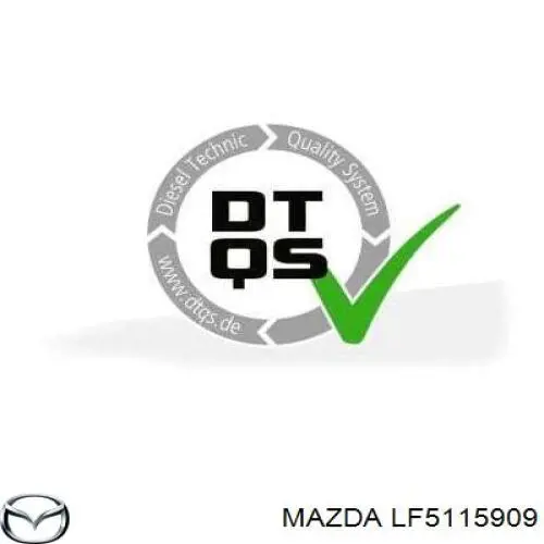 LF5115909 Mazda correa trapezoidal