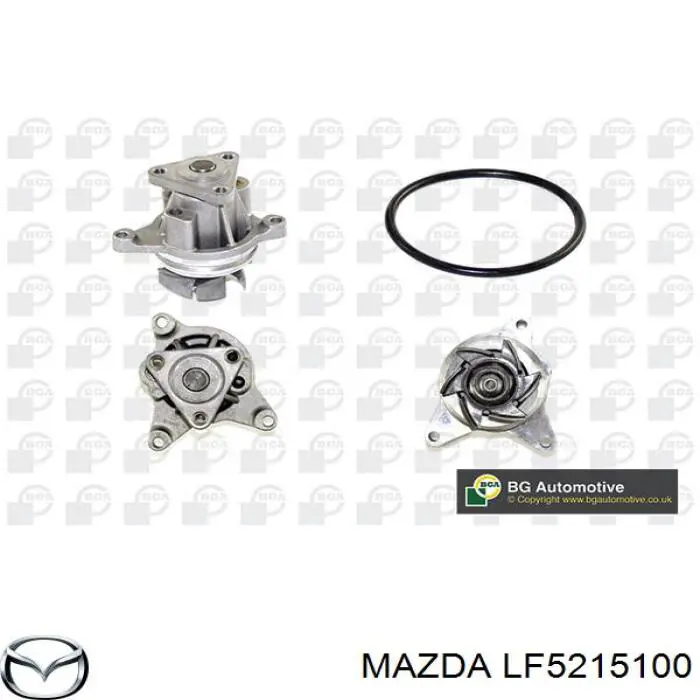LF5215100 Mazda bomba de agua