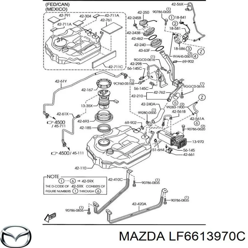 LF6613970C Mazda