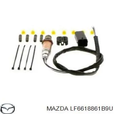 LF6618861B9U Mazda sonda lambda sensor de oxigeno para catalizador