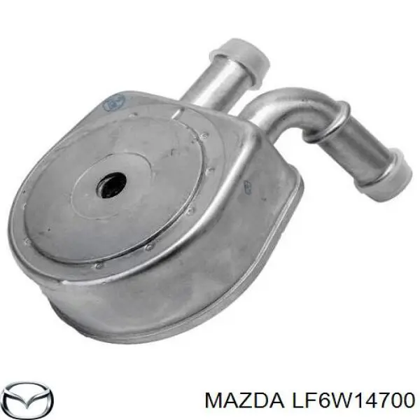Comprar LF6W14700 Mazda Radiador de aceite debajo del filtro