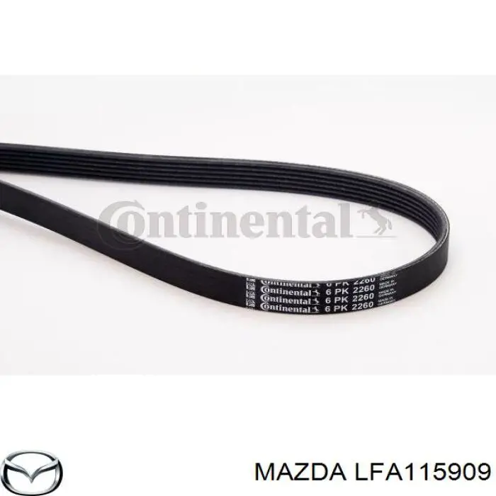 LFA115909 Mazda correa trapezoidal