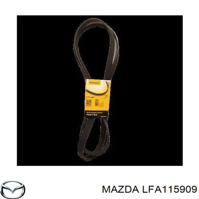 Correa de transmisión trapezoidal Mazda LFA115909 precio, desde 26,92 EUR