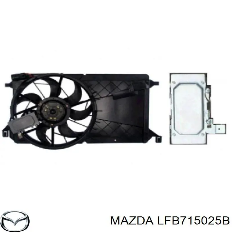 Ventilador de radiador Mazda LFB715025B precio, desde 98,66 EUR