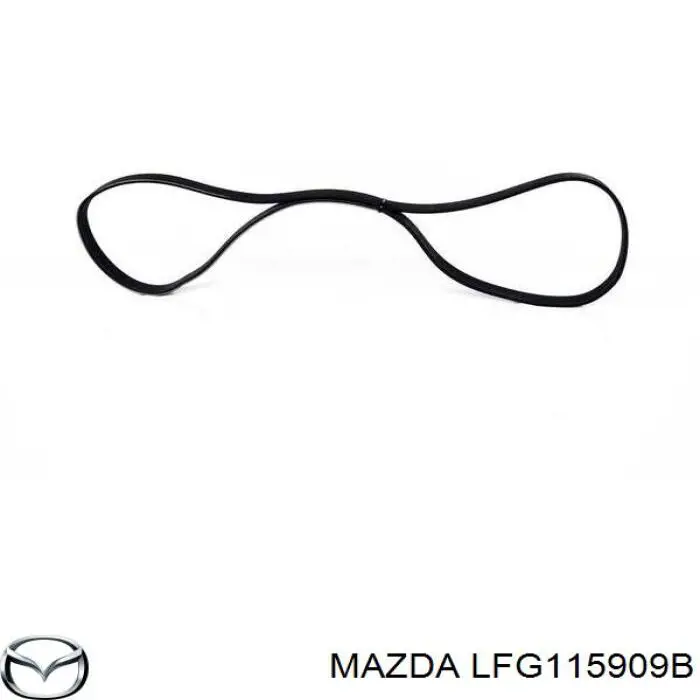 LFG115909B Mazda correa trapezoidal