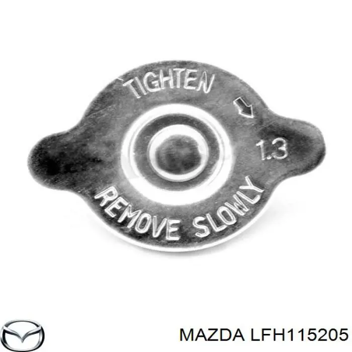 Comprar LFH115205 Mazda Tapa radiador