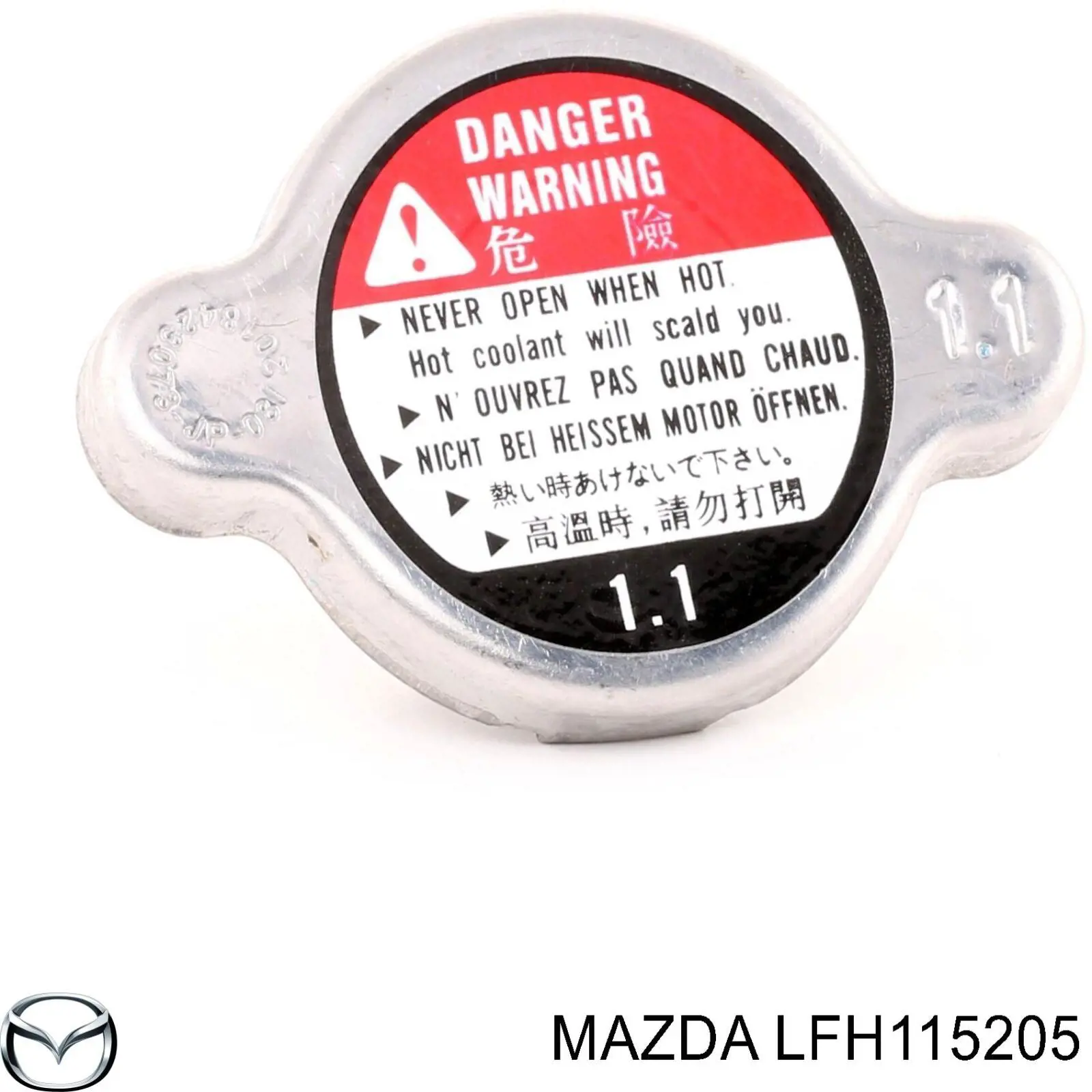 Tapa de radiador (tapón) Mazda LFH115205 precio, desde 5,31 EUR