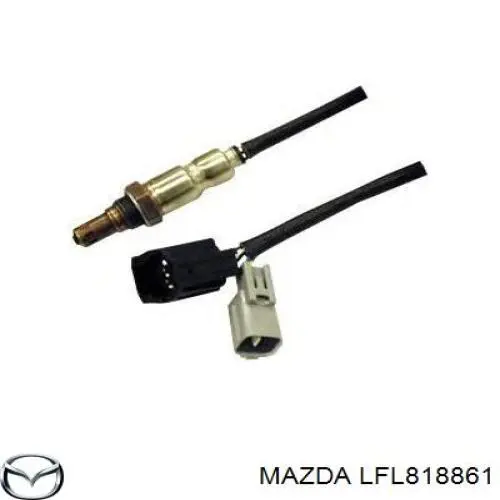 LFL818861 Mazda sonda lambda sensor de oxigeno para catalizador