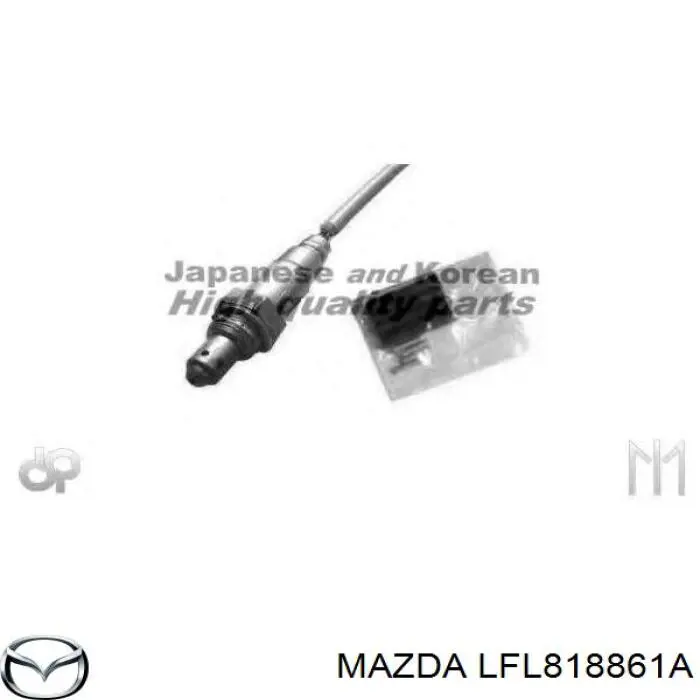 LFL818861A Mazda sonda lambda sensor de oxigeno para catalizador