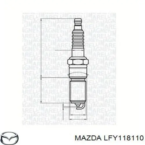 Bujías Mazda LFY118110 precio, desde 14,28 EUR