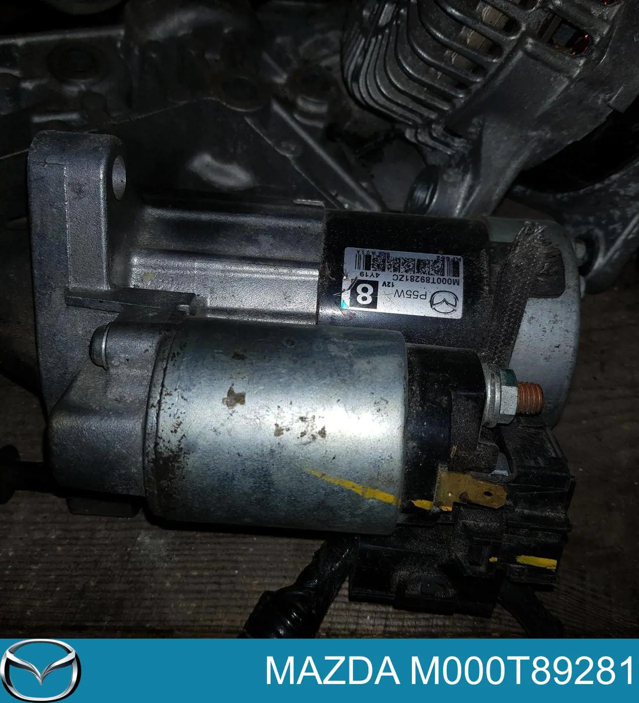 M000T89281 Mazda Arranque motores