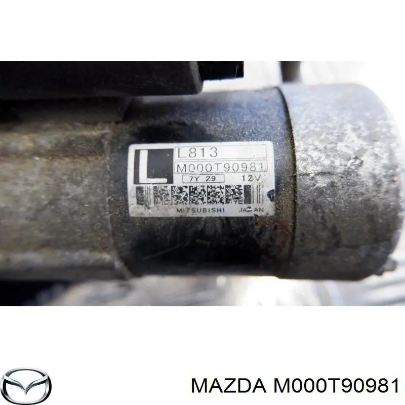 M000T90981 Mazda motor de arranque