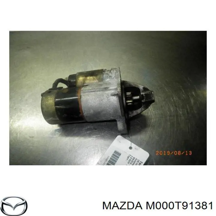 M000T91381 Mazda motor de arranque