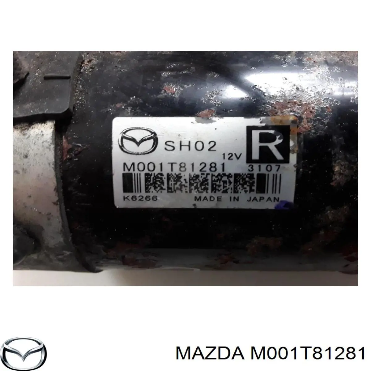 M001T81281 Mazda motor de arranque