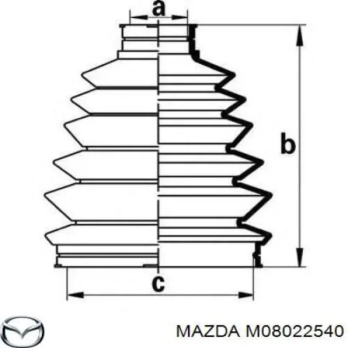 M08022540 Mazda