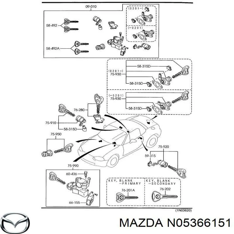  Mazda N05366151 precio, desde 54,45 EUR