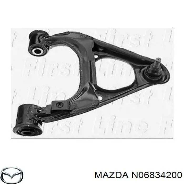 N06834200 Mazda barra oscilante, suspensión de ruedas delantera, superior derecha