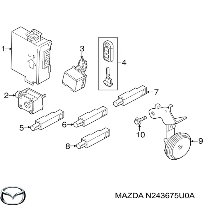 N243675U0A Mazda