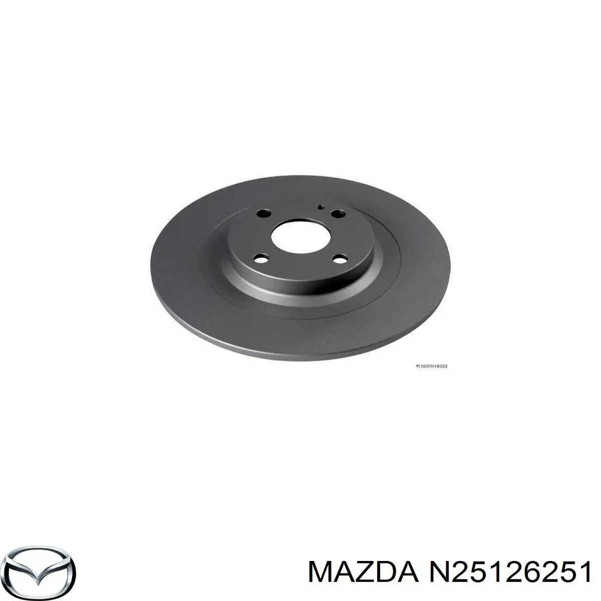 Disco de freno, eje trasero para Mazda MX-5 (ND)