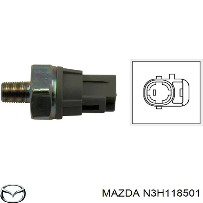 N3H1-18-501 Mazda sensor de presión de aceite