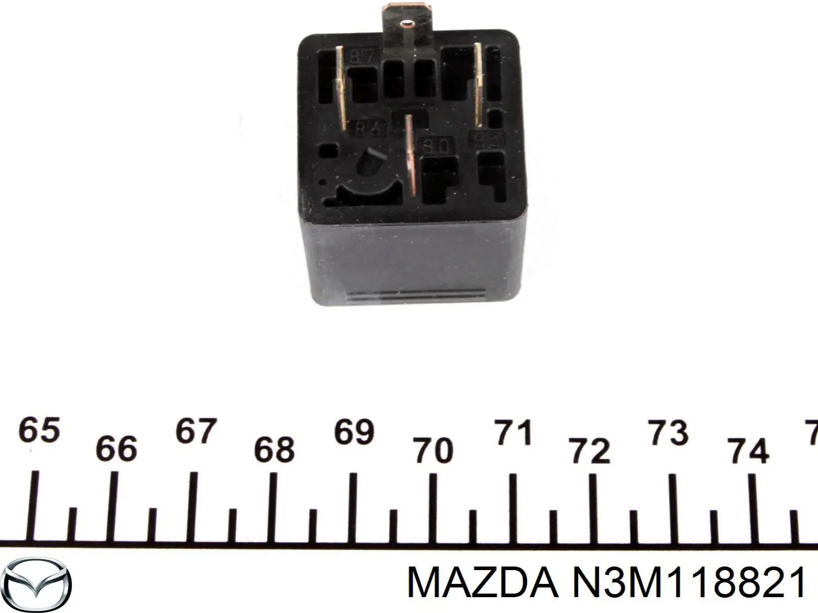 N3M118821 Mazda relé, ventilador de habitáculo