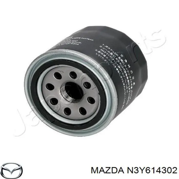 N3Y614302 Mazda filtro de aceite