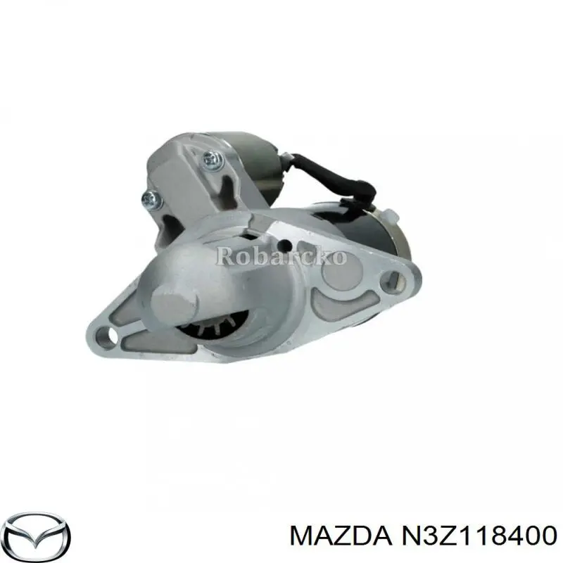 N3Z118400 Mazda motor de arranque