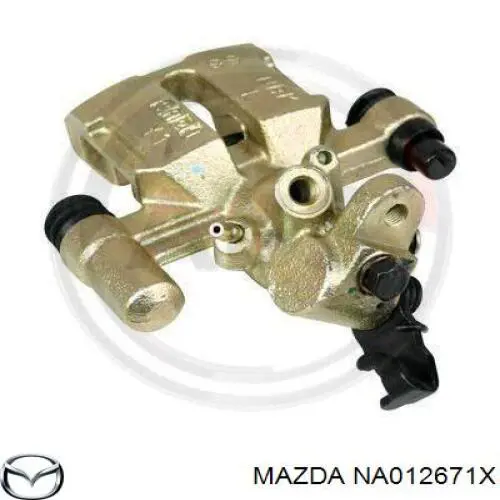 NA0126990 Mazda pinza de freno trasera izquierda