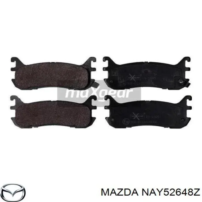 Comprar NAY52648Z Mazda Pastillas de freno traseras