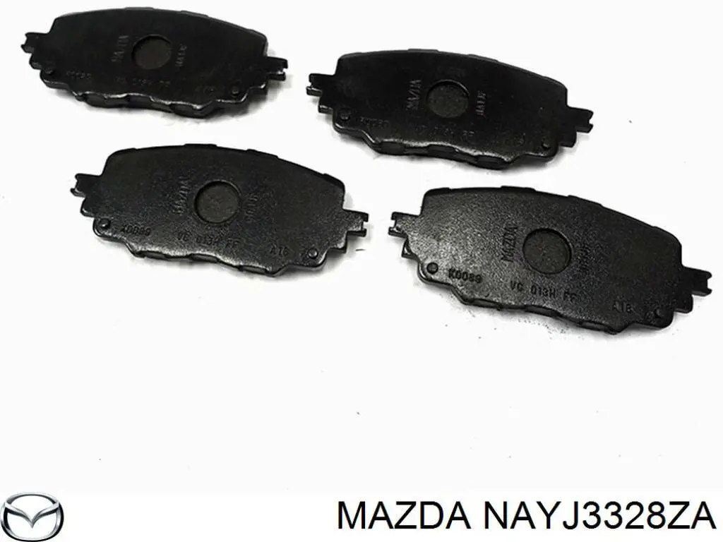 Pastillas freno delanteras Mazda NAYJ3328ZA precio, desde 47,28 EUR