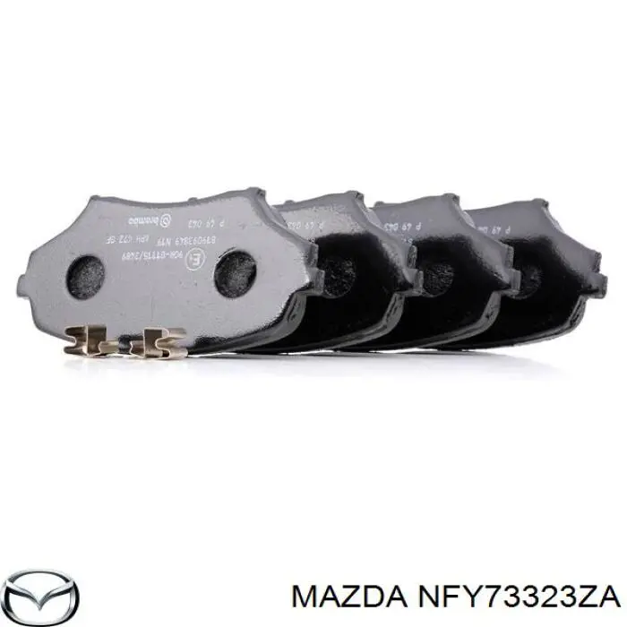 NFY73323ZA Mazda pastillas de freno delanteras