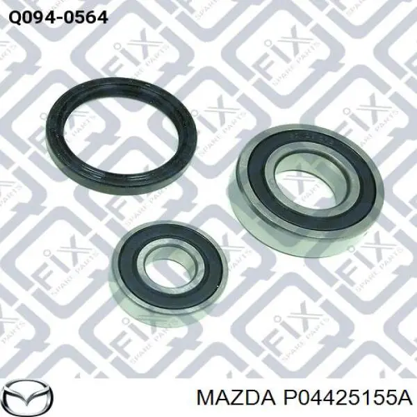 Comprar P04425155A Mazda Brazo del muñón de dirección