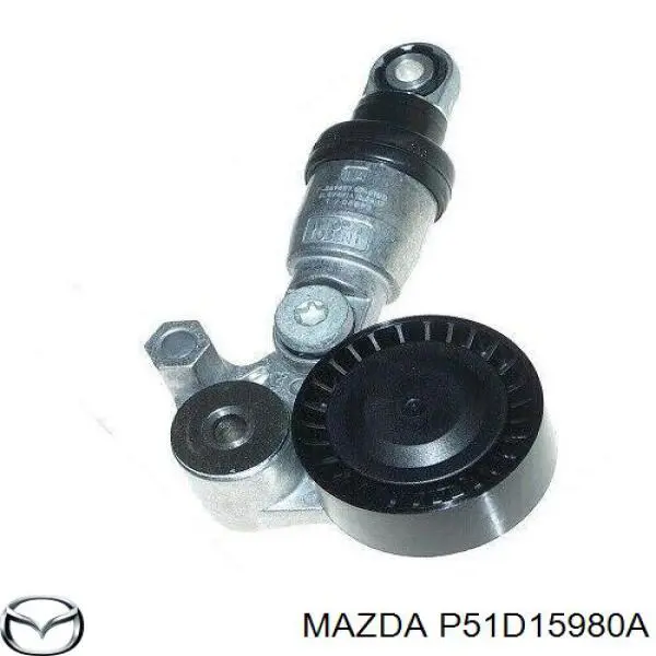 P51D15980 Mazda tensor de correa, correa poli v